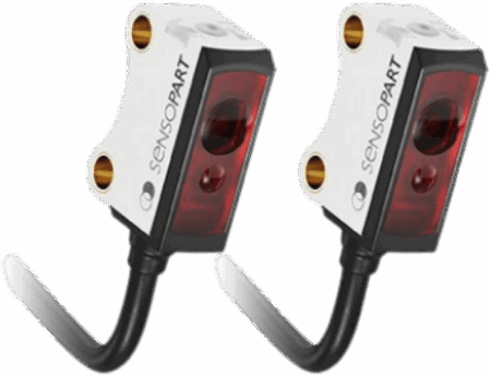 FS/FE 10-RL-NS-K4 | Through-beam sensor, set